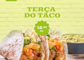 Terça do Taco R$14,90 cada