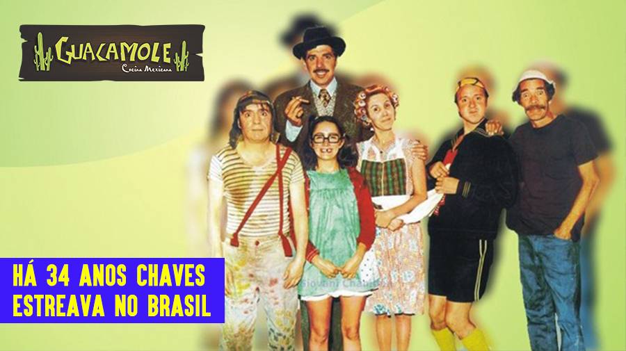 Há 34 anos Chaves estreava no Brasil