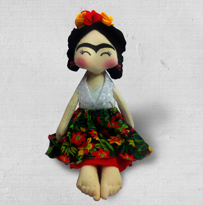 Boneca Frida Kahlo